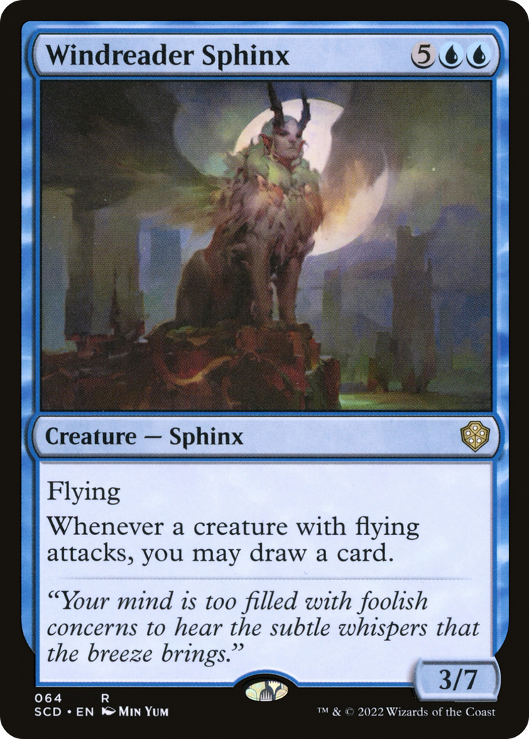 Windreader Sphinx [Starter Commander Decks] | Good Games Cannington
