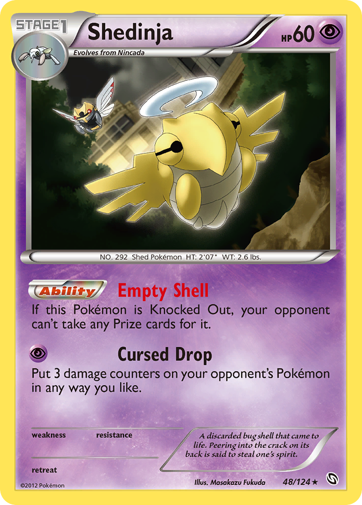 Shedinja (48/124) [Black & White: Dragons Exalted] | Good Games Cannington