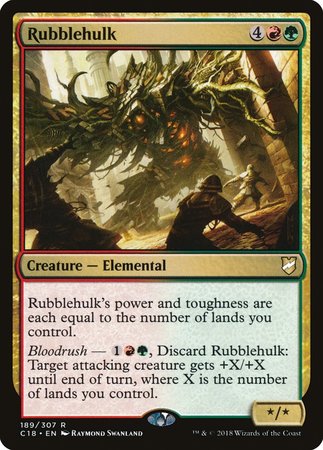 Rubblehulk [Commander 2018] | Good Games Cannington