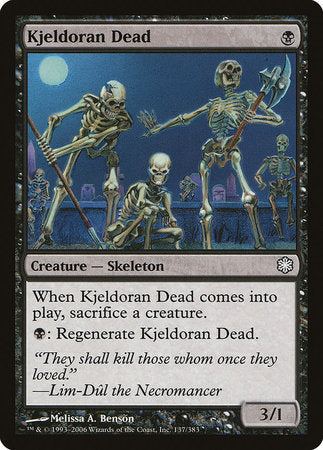 Kjeldoran Dead [Coldsnap Theme Decks] | Good Games Cannington