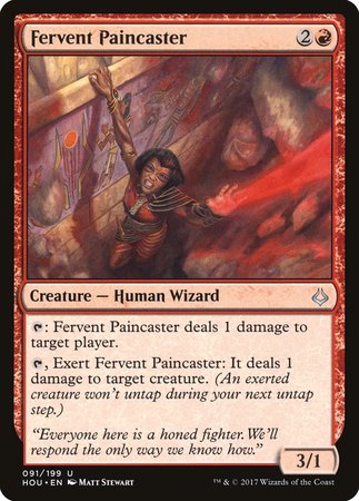 Fervent Paincaster [Hour of Devastation] | Good Games Cannington