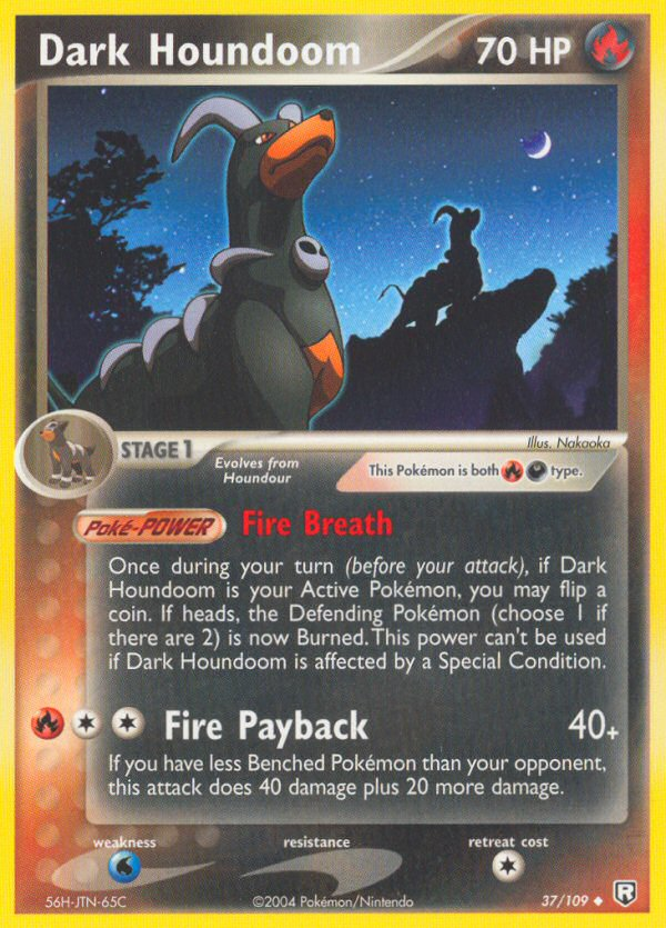 Dark Houndoom (37/109) [EX: Team Rocket Returns] | Good Games Cannington