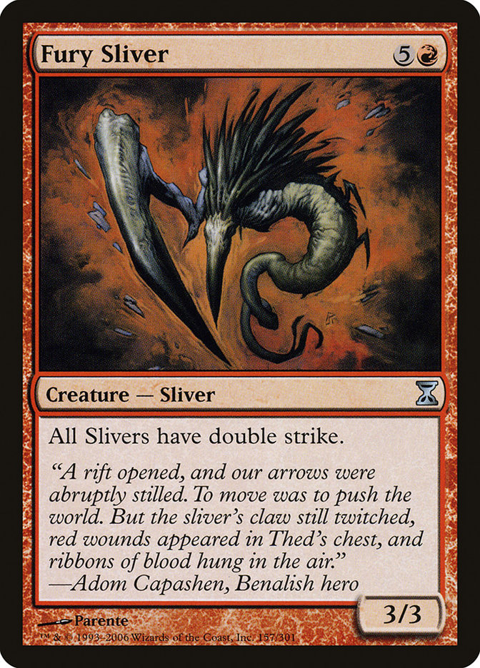 Fury Sliver [Time Spiral] | Good Games Cannington