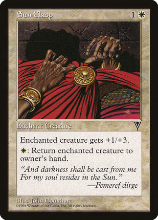Sun Clasp [Visions] | Good Games Cannington