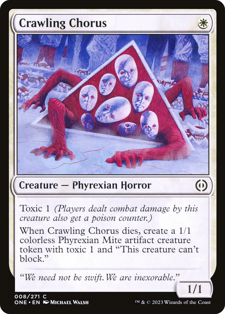 Crawling Chorus [Phyrexia: All Will Be One] | Good Games Cannington
