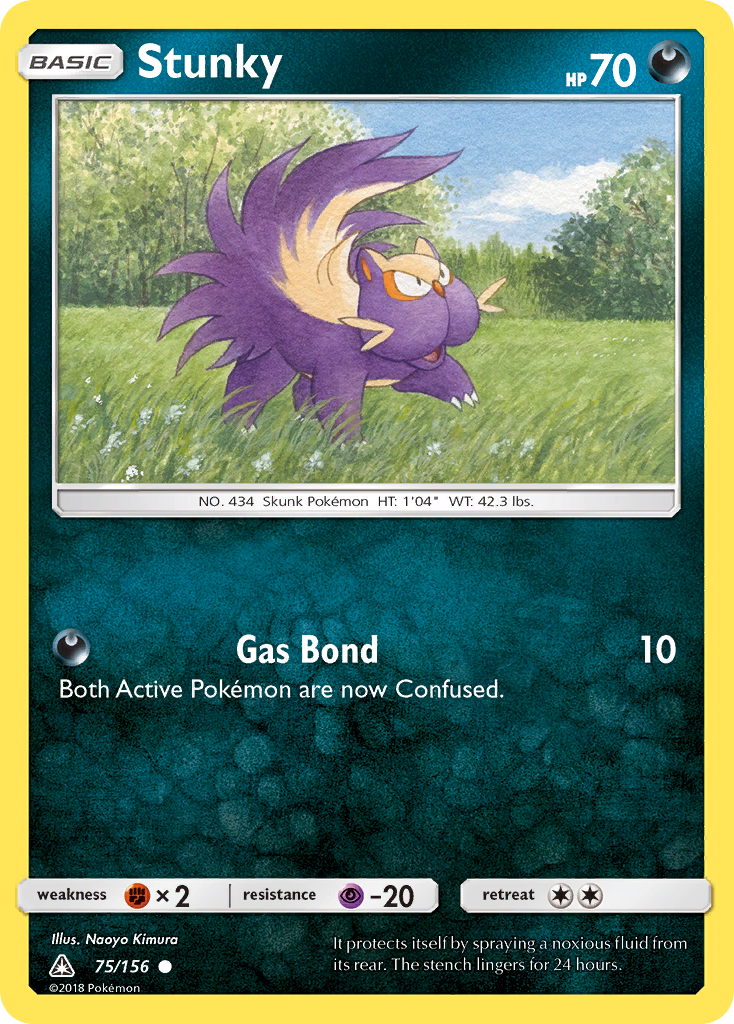 Stunky (75/156) [Sun & Moon: Ultra Prism] | Good Games Cannington