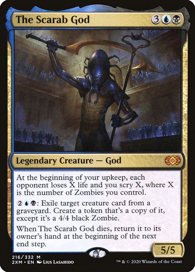 The Scarab God [Double Masters] | Good Games Cannington