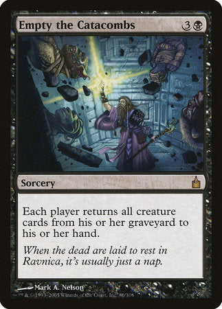 Empty the Catacombs [Ravnica: City of Guilds] | Good Games Cannington
