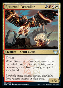 Returned Pastcaller [Strixhaven: School of Mages] | Good Games Cannington