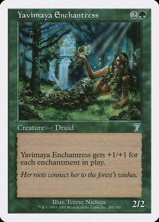 Yavimaya Enchantress [Seventh Edition] | Good Games Cannington