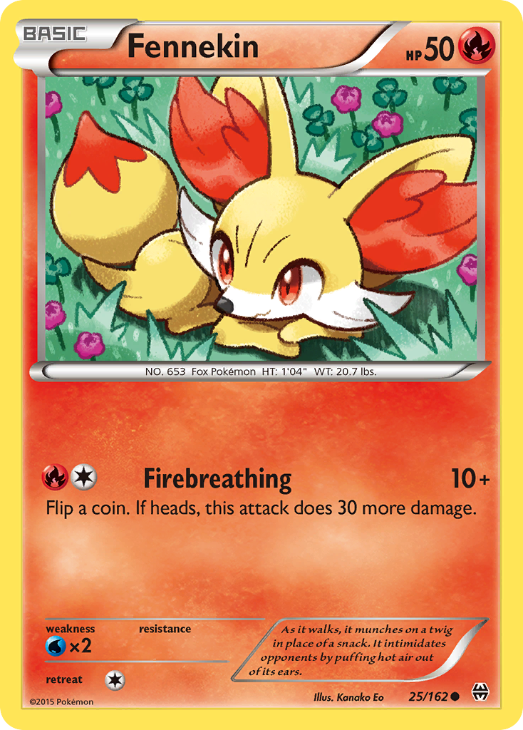 Fennekin (25/162) [XY: BREAKthrough] | Good Games Cannington