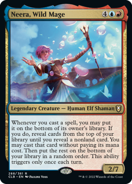 Neera, Wild Mage [Commander Legends: Battle for Baldur's Gate] | Good Games Cannington
