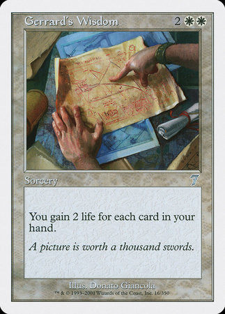 Gerrard's Wisdom [Seventh Edition] | Good Games Cannington
