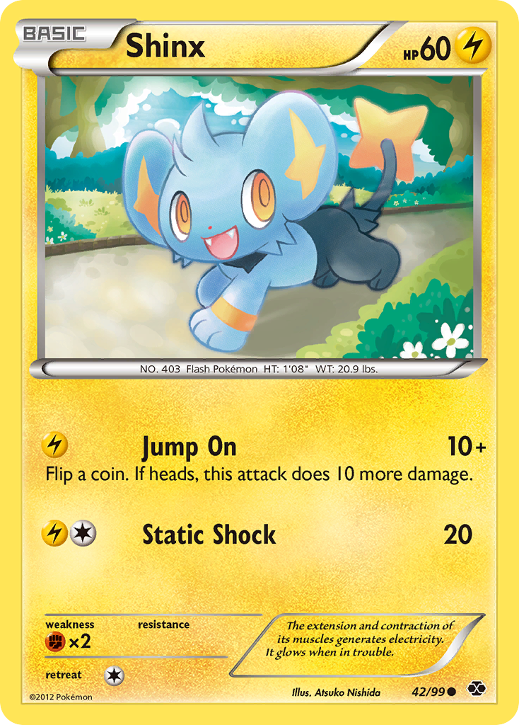 Shinx (42/99) [Black & White: Next Destinies] | Good Games Cannington
