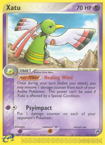 Xatu (55/100) [EX: Sandstorm] | Good Games Cannington