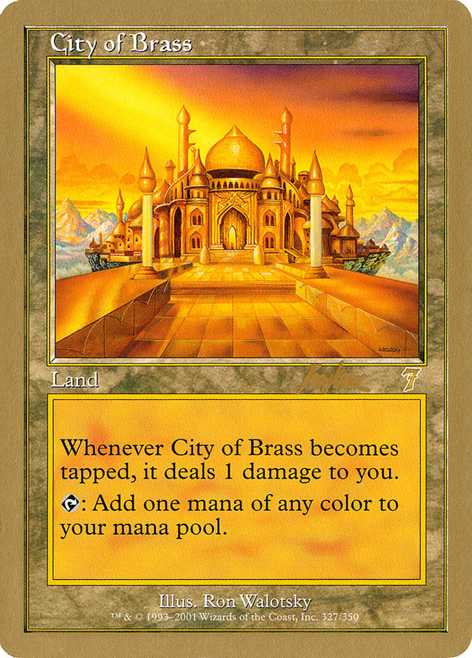 City of Brass (Brian Kibler) [World Championship Decks 2002] | Good Games Cannington