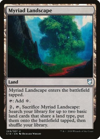 Myriad Landscape [Commander 2018] | Good Games Cannington