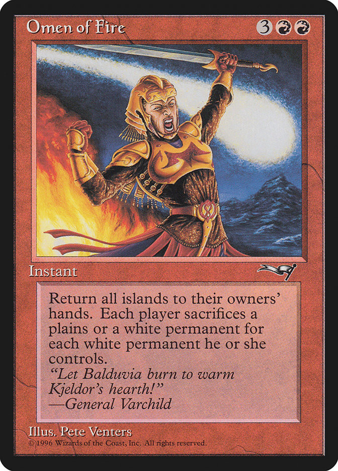 Omen of Fire [Alliances] | Good Games Cannington