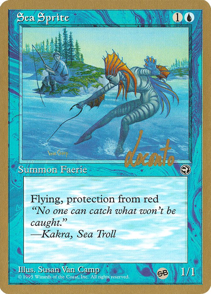 Sea Sprite (Michael Loconto) (SB) [Pro Tour Collector Set] | Good Games Cannington
