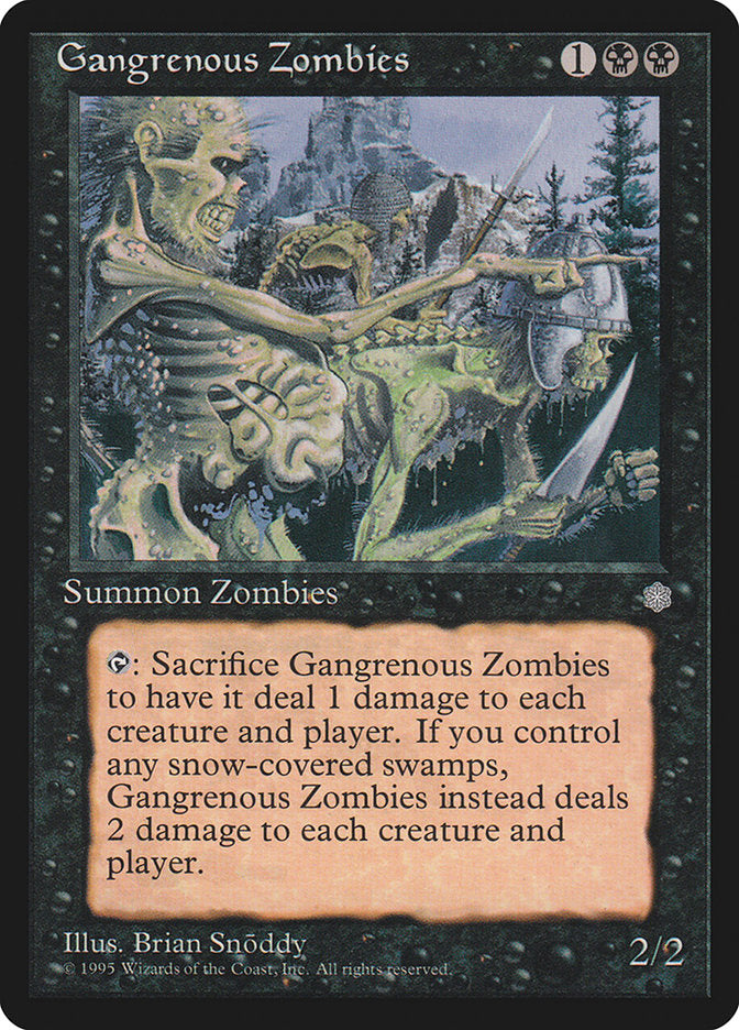 Gangrenous Zombies [Ice Age] | Good Games Cannington