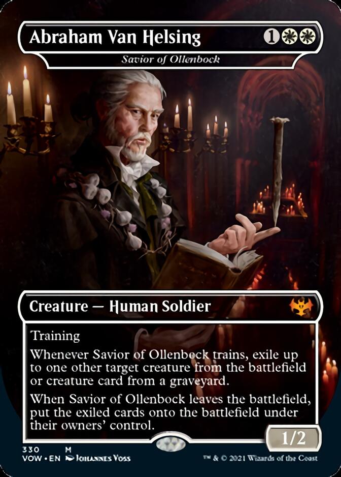 Savior of Ollenbock - Abraham Van Helsing [Innistrad: Crimson Vow] | Good Games Cannington