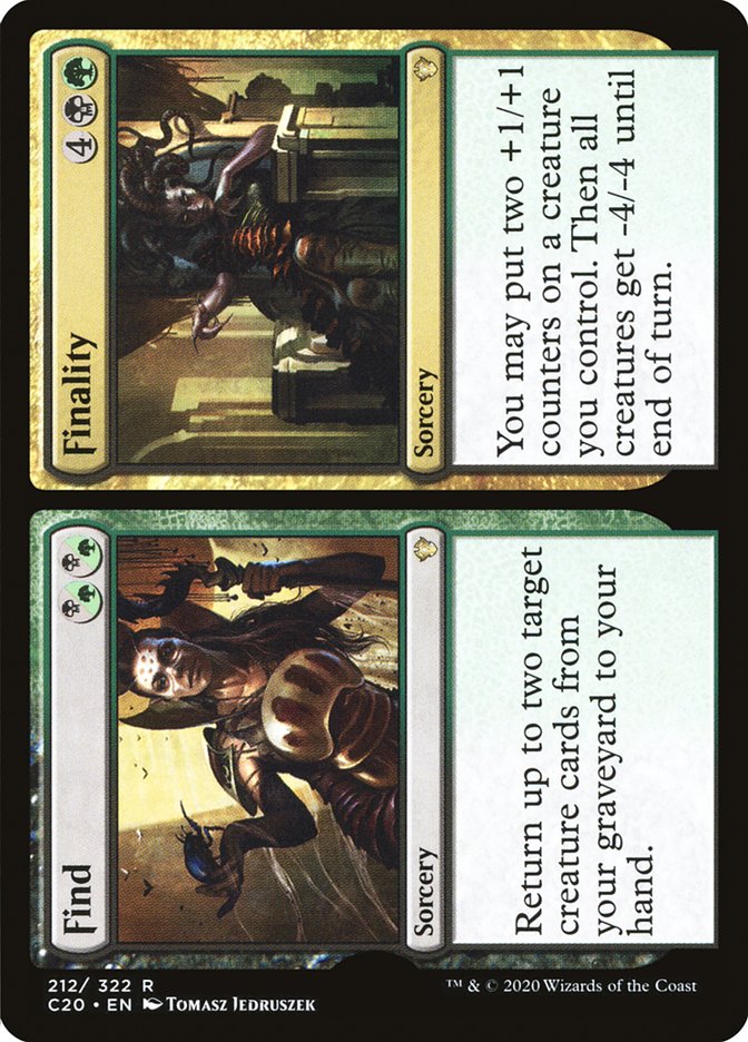 Find // Finality [Commander 2020] | Good Games Cannington