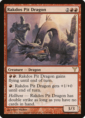 Rakdos Pit Dragon [Dissension] | Good Games Cannington