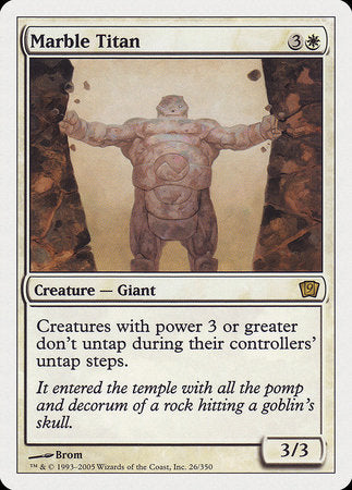 Marble Titan [Ninth Edition] | Good Games Cannington