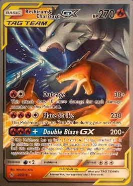 Reshiram & Charizard GX (20/214) (Perfection - Henry Brand) [World Championships 2019] | Good Games Cannington