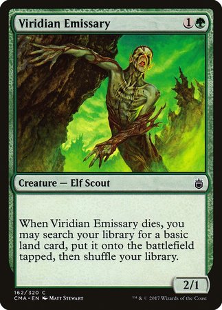 Viridian Emissary [Commander Anthology] | Good Games Cannington