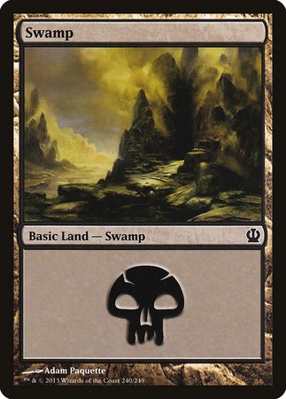 Swamp (240) [Theros] | Good Games Cannington