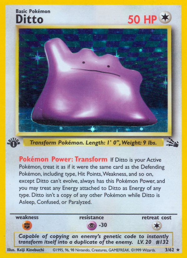 Ditto (3/62) [Fossil 1st Edition] | Good Games Cannington