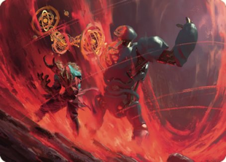 Twinferno Art Card [Dominaria United Art Series] | Good Games Cannington