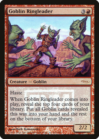 Goblin Ringleader [Friday Night Magic 2007] | Good Games Cannington