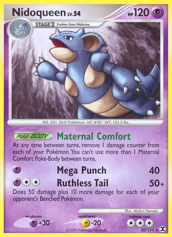 Nidoqueen (30/111) [Platinum: Rising Rivals] | Good Games Cannington