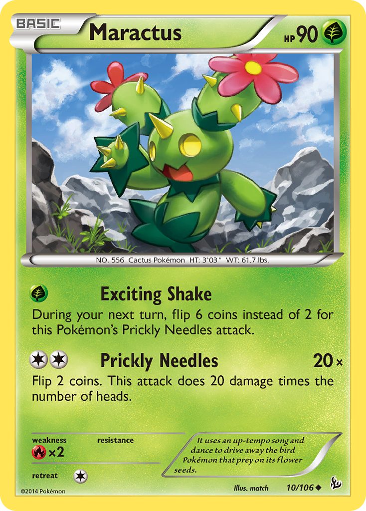 Maractus (10/106) [XY: Flashfire] | Good Games Cannington