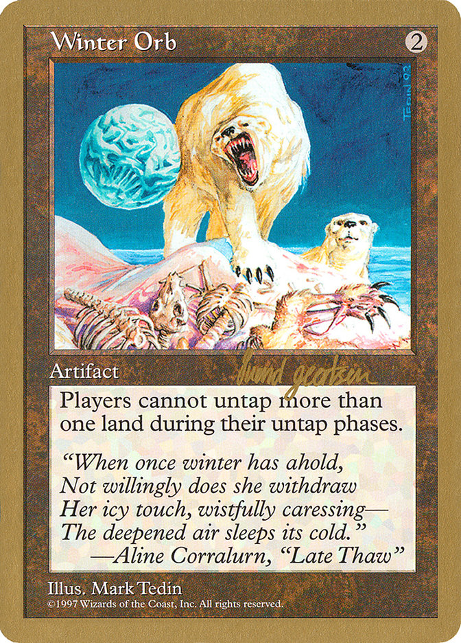 Winter Orb (Svend Geertsen) [World Championship Decks 1997] | Good Games Cannington