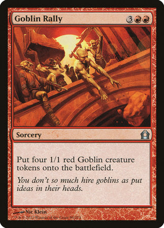 Goblin Rally [Return to Ravnica] | Good Games Cannington