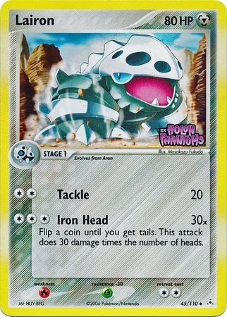 Lairon (45/110) (Stamped) [EX: Holon Phantoms] | Good Games Cannington