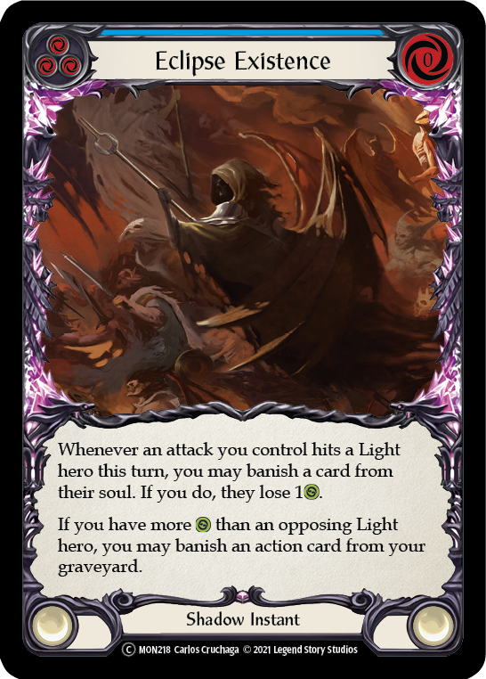 Eclipse Existence [U-MON218-RF] Unlimited Rainbow Foil | Good Games Cannington