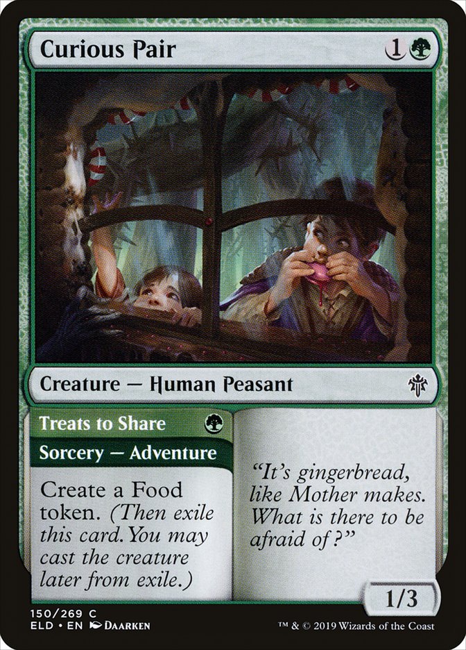 Curious Pair // Treats to Share [Throne of Eldraine] | Good Games Cannington