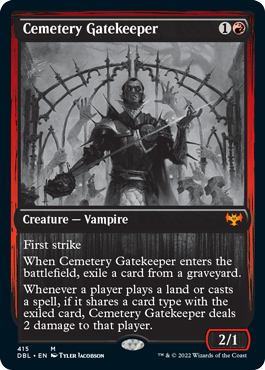 Cemetery Gatekeeper [Innistrad: Double Feature] | Good Games Cannington