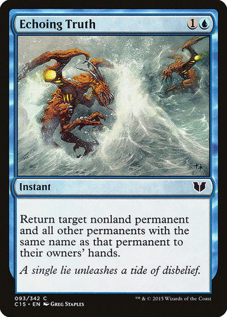 Echoing Truth [Commander 2015] | Good Games Cannington