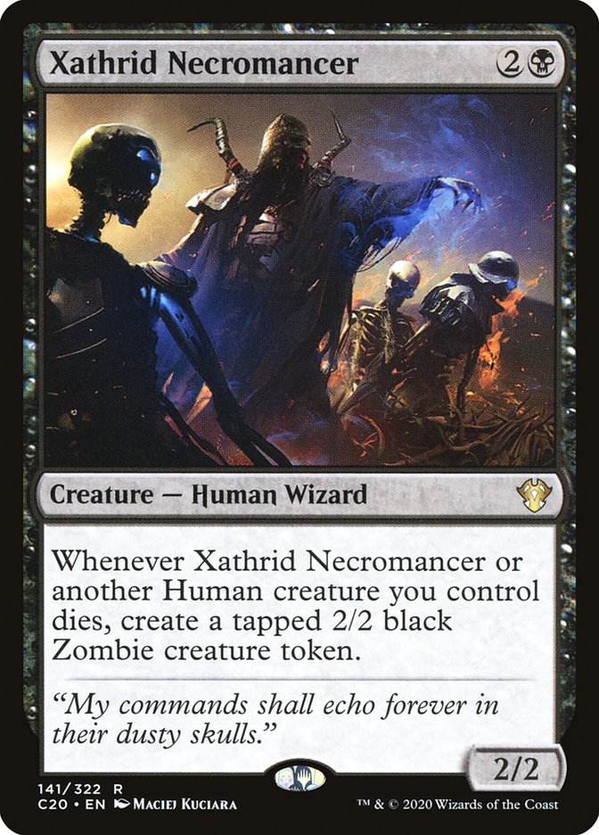 Xathrid Necromancer [Commander 2020] | Good Games Cannington