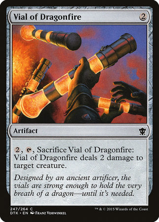 Vial of Dragonfire [Dragons of Tarkir] | Good Games Cannington