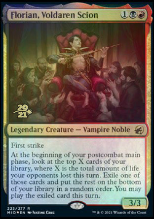 Florian, Voldaren Scion [Innistrad: Midnight Hunt Prerelease Promos] | Good Games Cannington