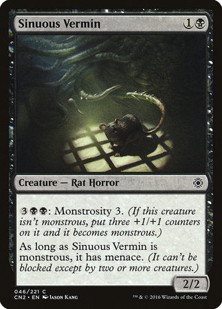 Sinuous Vermin [Conspiracy: Take the Crown] | Good Games Cannington