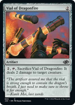 Vial of Dragonfire [Jumpstart 2022] | Good Games Cannington