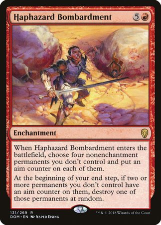 Haphazard Bombardment [Dominaria] | Good Games Cannington