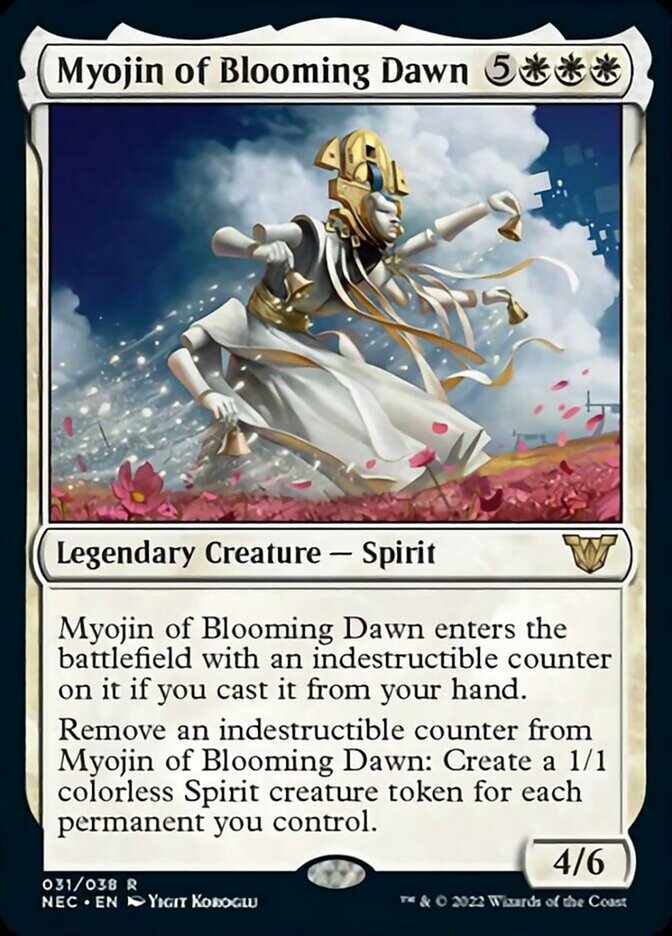 Myojin of Blooming Dawn [Kamigawa: Neon Dynasty Commander] | Good Games Cannington